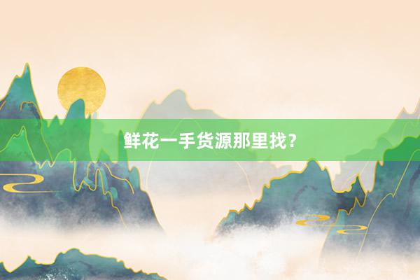 鲜花一手货源那里找？